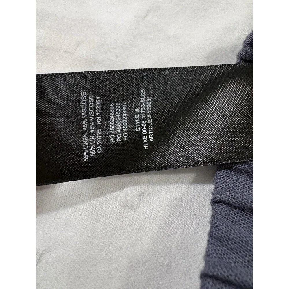 Aritzia The Group by Babaton Sontag Linen Pant Admiral Blue XS Women